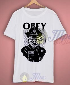 Obey Pig Cops T Shirt