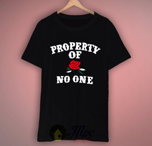 Property Of No One T Shirt