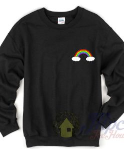 Rainbow Drawing Unisex Sweatshirt