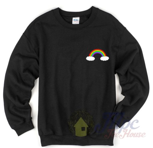 Rainbow Drawing Unisex Sweatshirt
