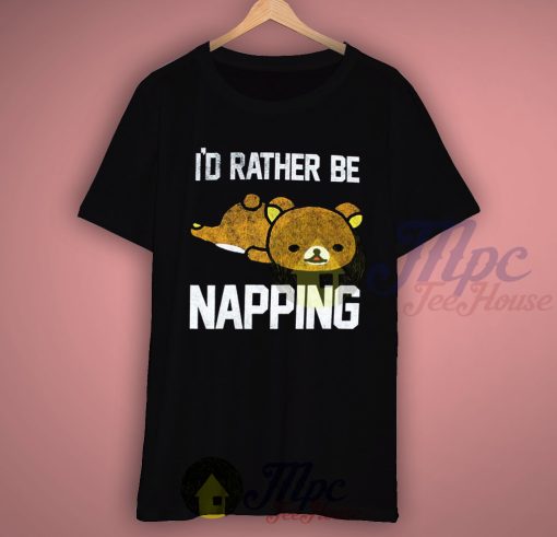 Rilakkuma I'd Rather Be Napping T Shirt