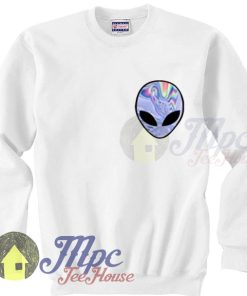 Alien Trippy Art Unisex Sweatshirt