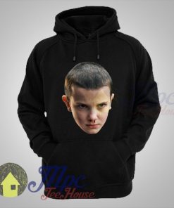 Eleven Faced Stranger Things Hoodie