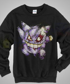 Gengar Pokemon Zombie Sweatshirt