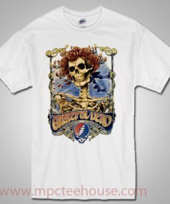Grateful Dead Skull and Roses Big Bertha T Shirt - Mpcteehouse