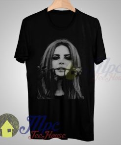 Lana Del Rey Rose Face T Shirt