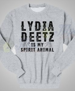 Lydia Deetz Is My Spirit Animal Crewneck Sweatshirt