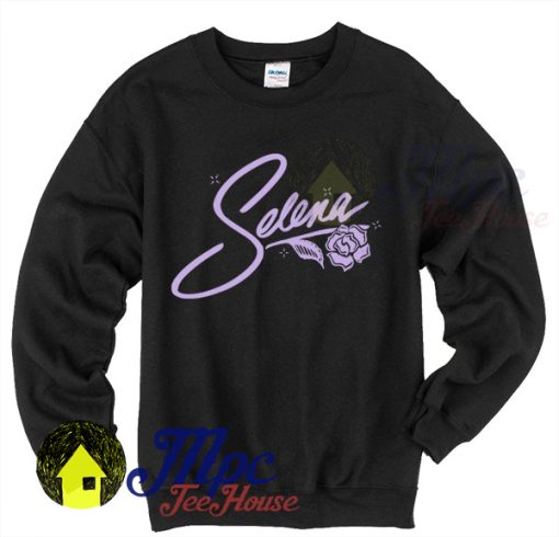 Selena Quintanilla Signature Crewneck Sweatshirt