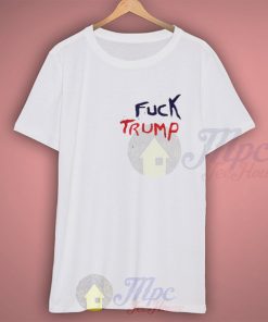 Fuck Donald Trump Splash Color T Shirt