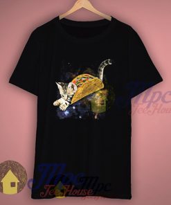 Funny Kitten Tacocat Space T Shirt