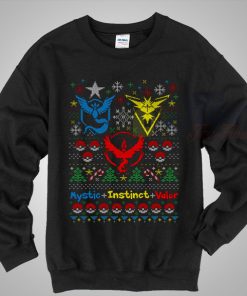 Pokemon Trainer Team Christmas Sweater