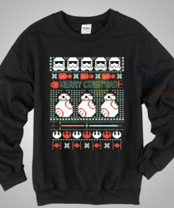 R2D2 Star Wars Merry Christmas Sweater