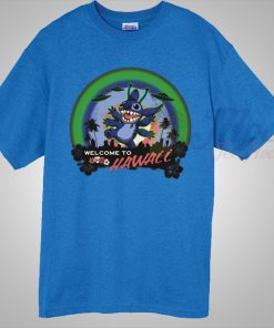 Lilo Stitch Welcome To Hawaii Summer T Shirt – Mpcteehouse: 80s Tees