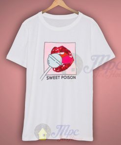Lollipop Sweet Poison Cute Girl T Shirt Saying