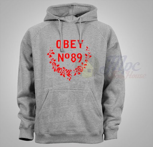 Obey Propaganda No 89 Grey Hoodie