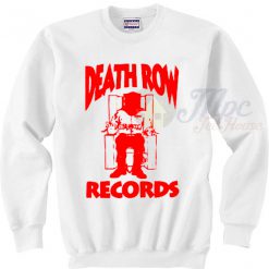 Death Row Vintage Hip Hop Records Sweater