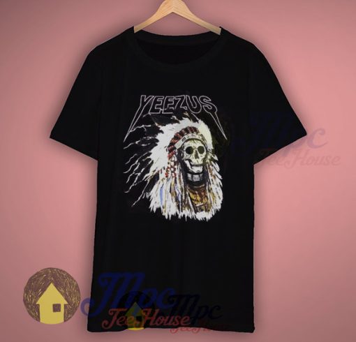 Yeezus Indian Skull Concert T Shirt