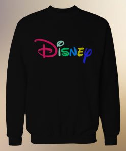 Disney Logo Type Rainbow