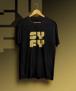 SYFY Logo Black Gold