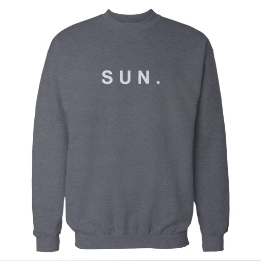 Sun. Sunday Storm Grey Sweatshirt