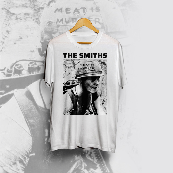 The Smiths Meat Is Murder T-Shirt White