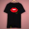 Sexy Lips Mouth T Shirt Size S-2XL For Women