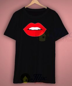 Sexy Lips Mouth T Shirt Size S-2XL For Women