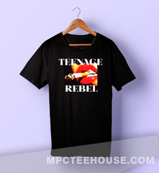 Teenage Rebel Smoke Grunge T Shirt