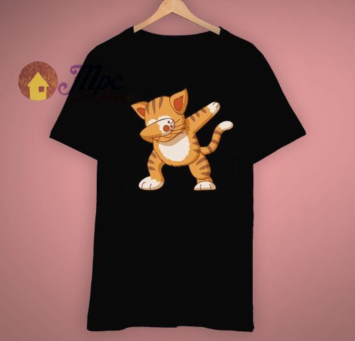 Aesthetic Look Dabbing Cat Dab Animal Hype T Shirt