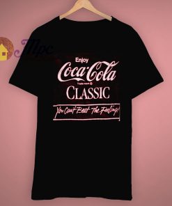 Coke Classic Enjoy The Feeling Cocacola 1980s T Shirt