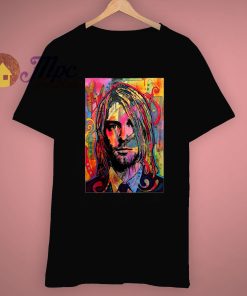 Figure Inspired Art Kurt Cobain T Shirt