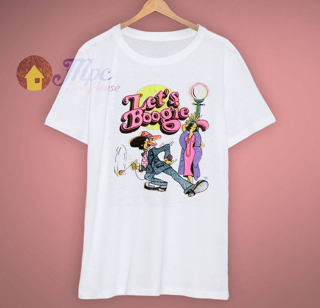 Råd dråbe Karakter Super Cool And Authentic Lets Boogie Vintage 70's T Shirt - Mpcteehouse