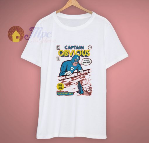 Captain Obvious Cool Design Funny T Shirt