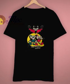 Cool Funny Cuphead x Pulp Fiction T Shirt