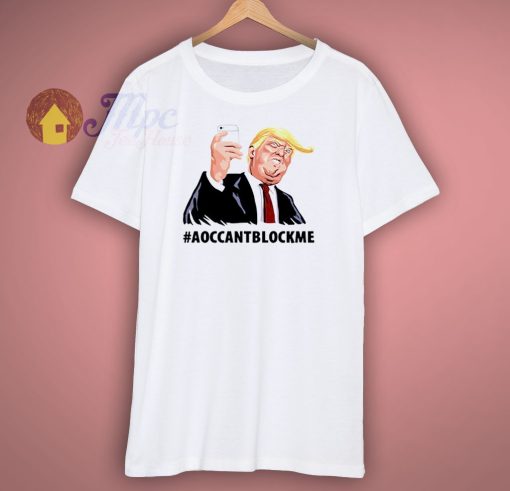 AOC Twitter and Donald Trump Shirt