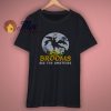 Brooms Are For Amateurs Halloween Witch Dragon T Shirt