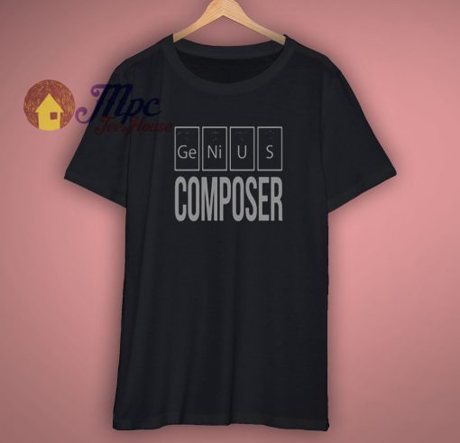 Composer Periodic Table of Elements T shirt