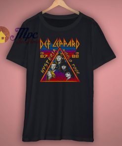 Def Leppard Hysteria Rock Music T Shirt