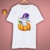 Funny Unicorn Witch Pumpkin Halloween T Shirt