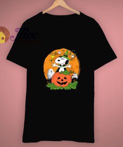 Ghost Bat Family Snoopy Pumpkin Halloween T Shirt