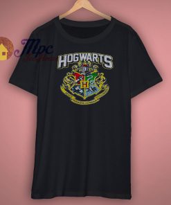 Harry Potter Hogwarts Distressed Boys Youth T Shirt