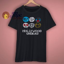 Men's and Women's Sizes Rock Tee Hollywood Undead T-Shirt
