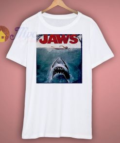 Jaws Shark Original Movie Poster T Shirt