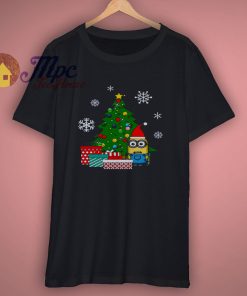 Minion Gifts Under The Christmas Tree T Shirt