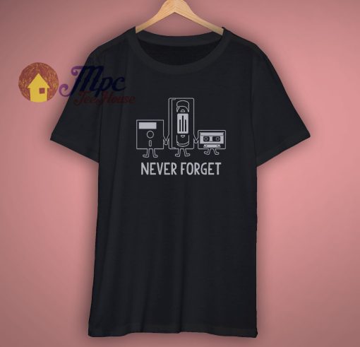 Never Forget Graphic Music Shirt