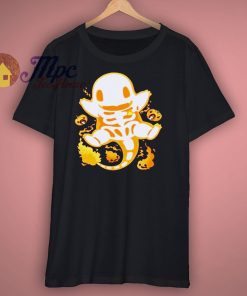 Pokemon Charmander Skeleton T Shirt