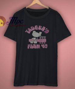 Popfunk Woodstock Music Festival Yasgurs Farm 69 T Shirt