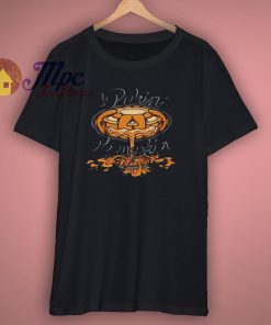 Pumpkin Puking T Shirt Halloween New