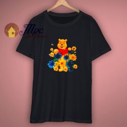 90s Winnie The Pooh Flower Shirt