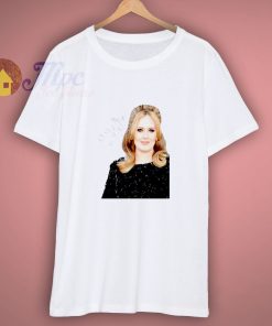 Adele Singer Autograph Signature Shirt